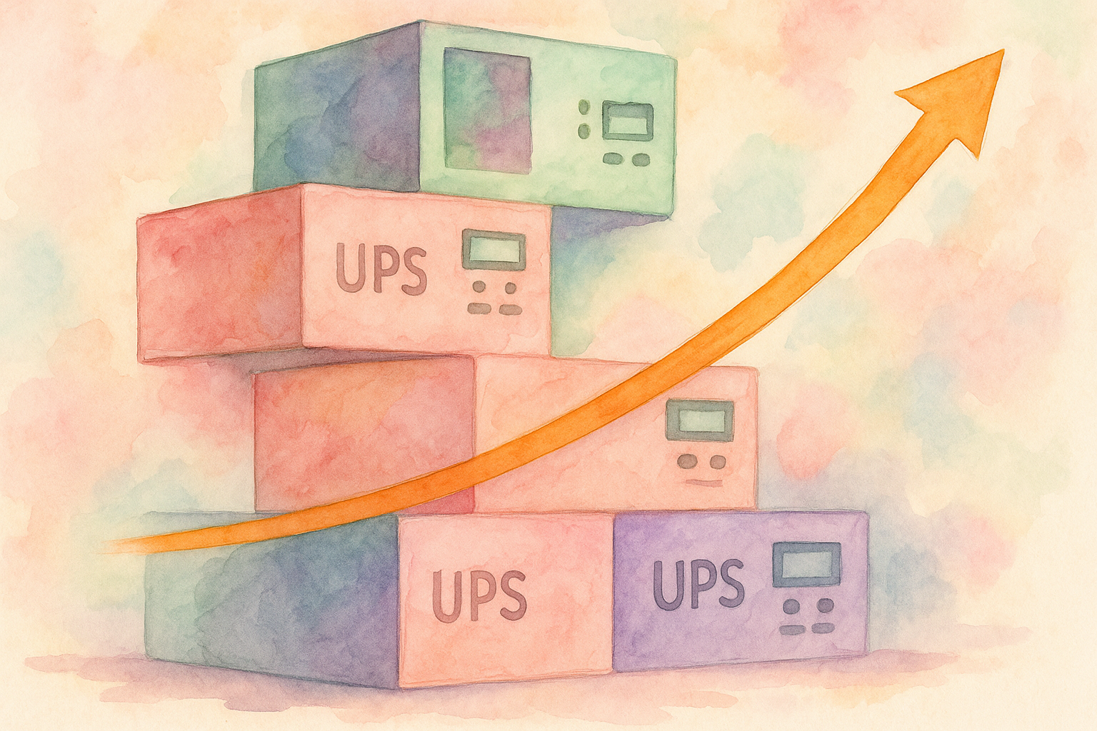 Modular UPS scalable architecture concept