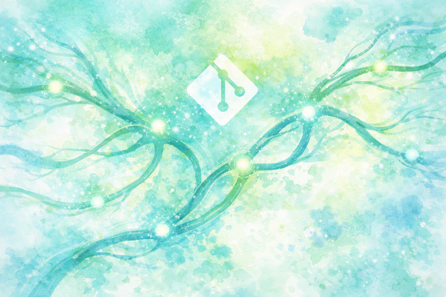Watercolor GitOps workflow with Git branches