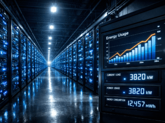 Data center με αυξημένη ενεργειακή κατανάλωση για AI workloads
